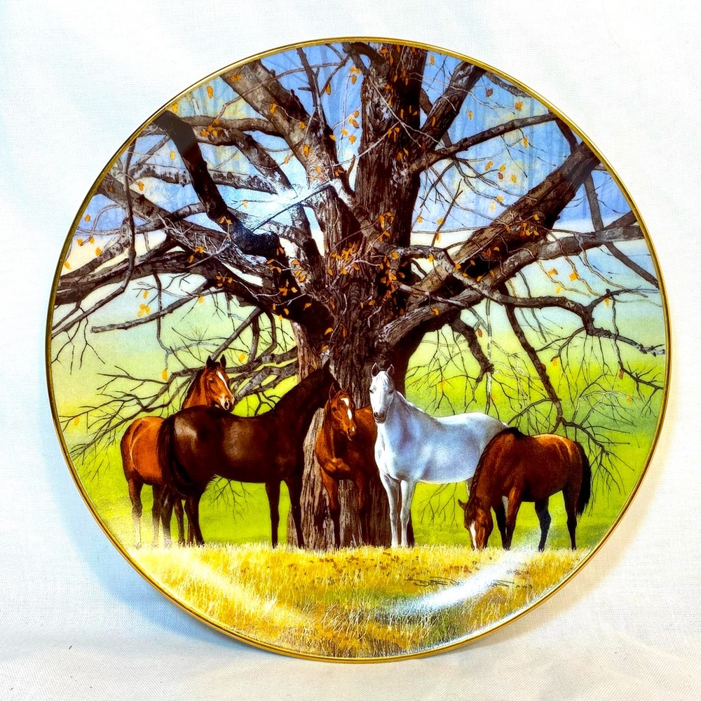 The Danbury Mint ‘Meeting Place’ by Donald W. Patterson